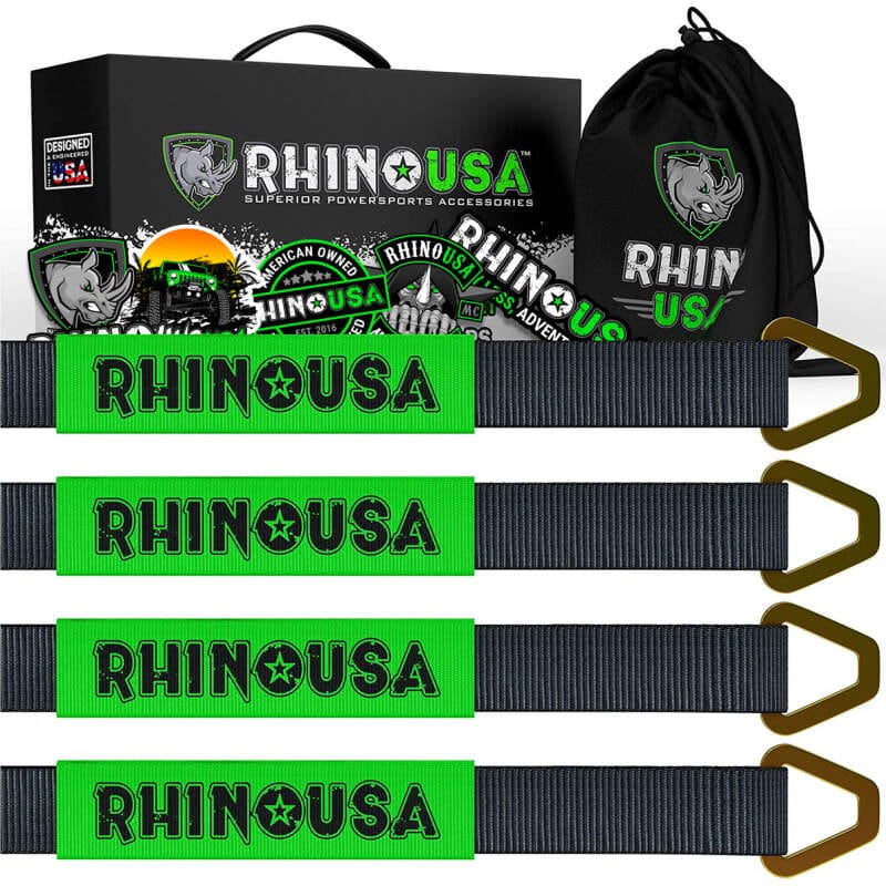Rhino USA — Rhino USA Axle Tie Down Straps (4-Pack) 2In X 38In - Black
Tie Strap