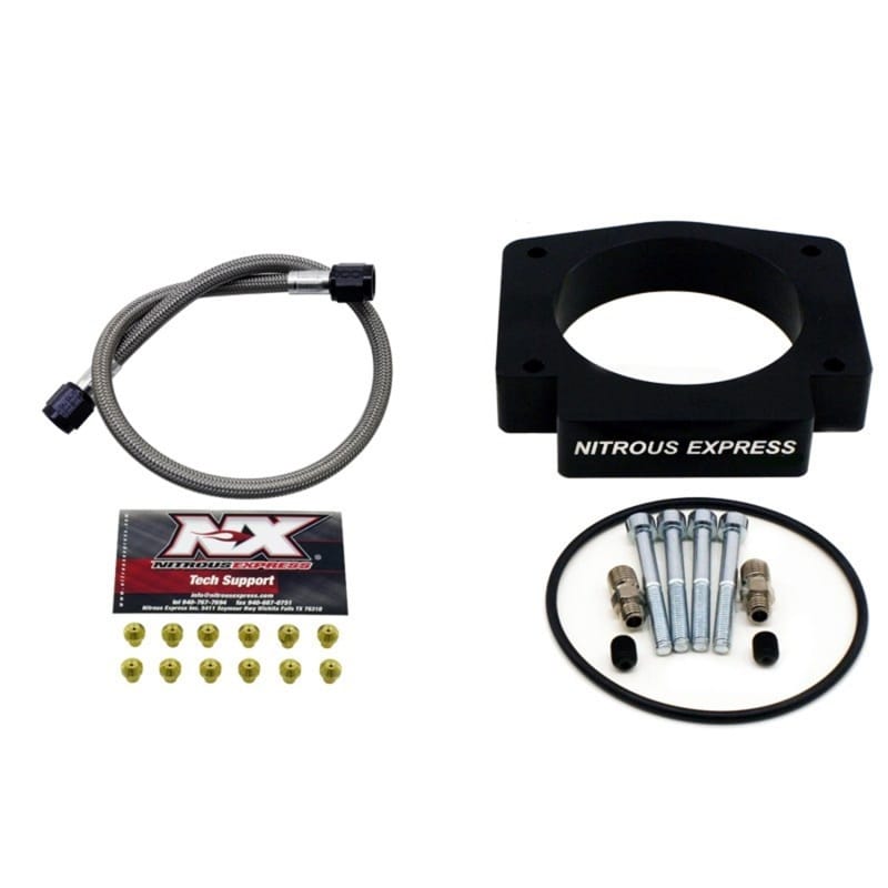 Nitrous Express — Nitrous Express EFI Nitrous Plate Conversion GM LS 102mm
Injector Plate
N2OSys