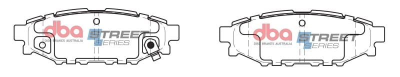 DBA — DBA 13-16 Scion FR-S (Solid Rear Rotor) Street Series Rear Brake Pads
Brake Pad