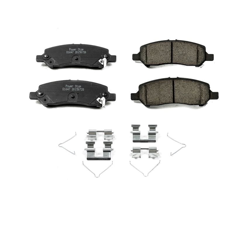 PowerStop — Power Stop 13-16 Dodge Dart Rear Z17 Evolution Ceramic Brake Pads w/Hardware
Z17 Brake Pads