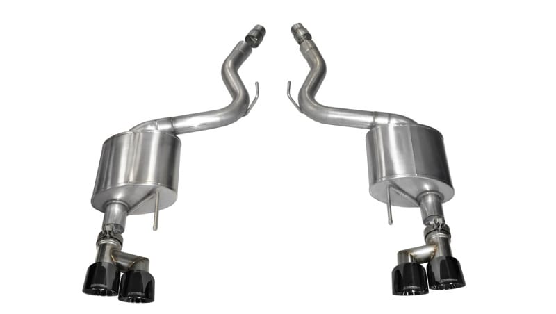 CORSA Performance — Corsa 2015-2017 Ford Mustang GT 5.0 3in Axle Back Exhaust Black Quad Tips (Sport)
Exhaust