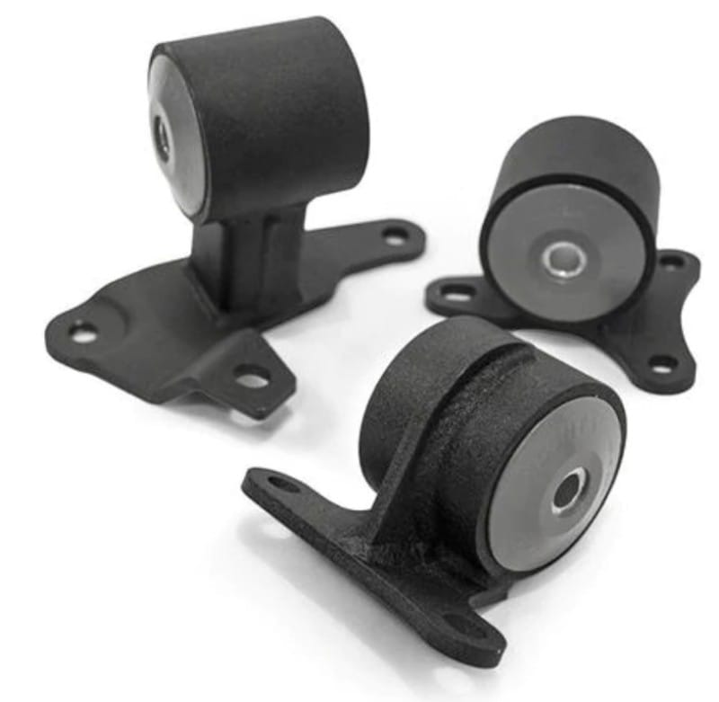 Innovative Mounts — Innovative 90-93 Accord H/F Series Black Steel Mounts 75A Bushings (Auto to Manual)