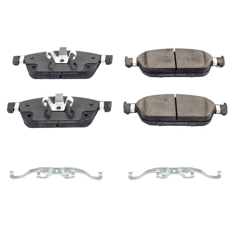 PowerStop — Power Stop 15-18 Ford Focus Front Z17 Evolution Ceramic Brake Pads w/Hardware
Z17 Brake Pads