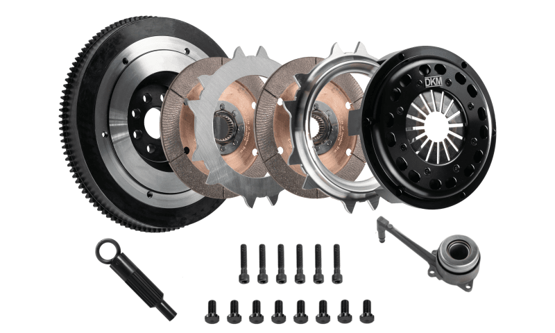 DKM Clutch — DKM Clutch VW/Audi 2.0L TSI (8 Bolt Motor) Ceramic Twin Disc MR Clutch Kit w/Flywheel
Clutch Kit