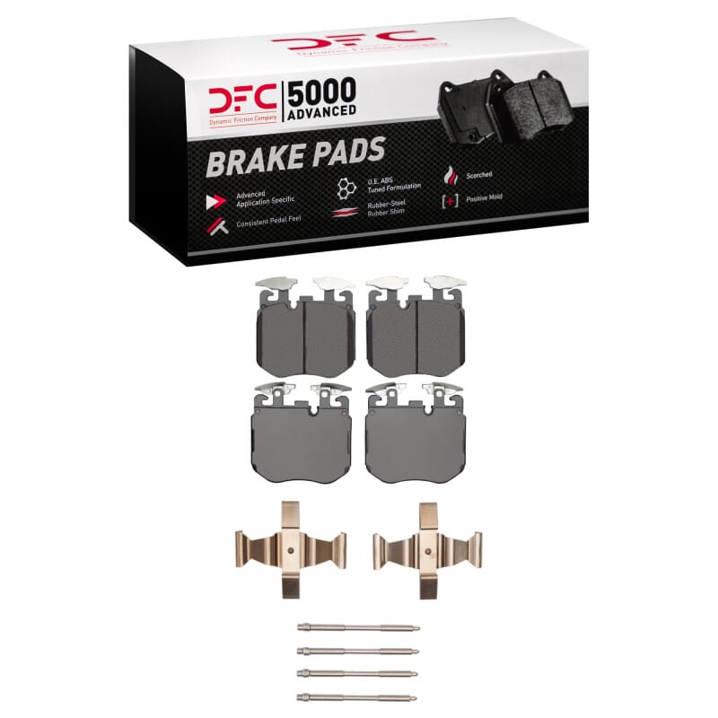 DFC — DFC 16-22 BMW M440i Front 5000 Advanced Low Metallic Brake Pads and Hardware Kit
DFC Brake Pad Set
