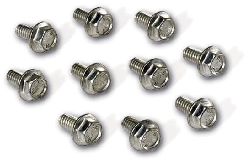 Moroso — Moroso Chevrolet Big Block/Small Block Timing Cover Bolts - 10 Pack