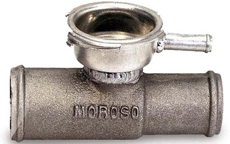 Moroso — Moroso Radiator Hose Filler - 1-1/4in Hose to 1-1/4in Hose - Cast Aluminum