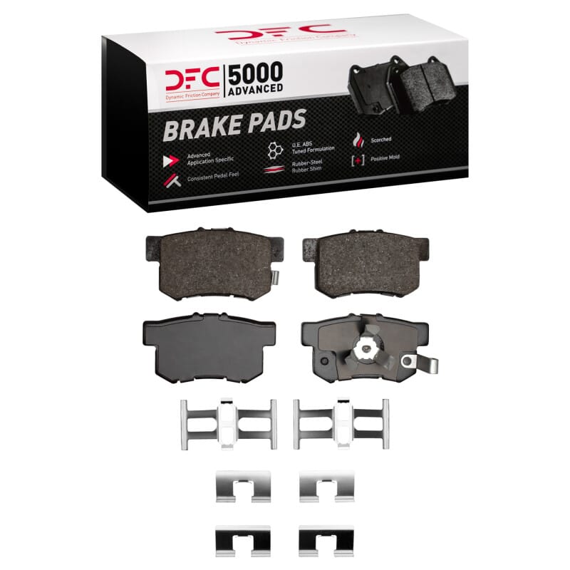 DFC — DFC 05-16 Honda CR-V Rear 5000 Advanced Ceramic Brake Pads and Hardware Kit
DFC Brake Pad Set