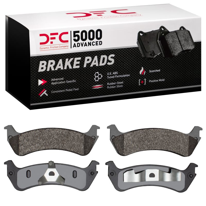 DFC — DFC 95-02 Ford Explorer Rear 5000 Advanced Semi Metallic Brake Pads
DFC Brake Pad Set