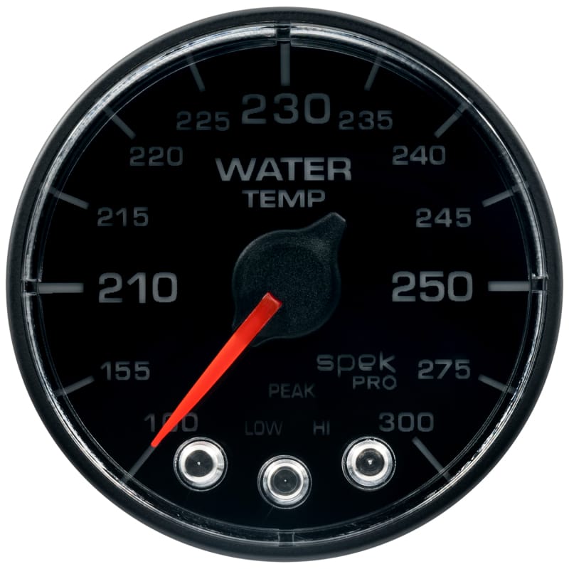 AutoMeter — Autometer Spek-Pro - Nascar 2-1/16in Water Temp 100- 300F Bfb Ecu
GA 2" WT BFB ECU SPK