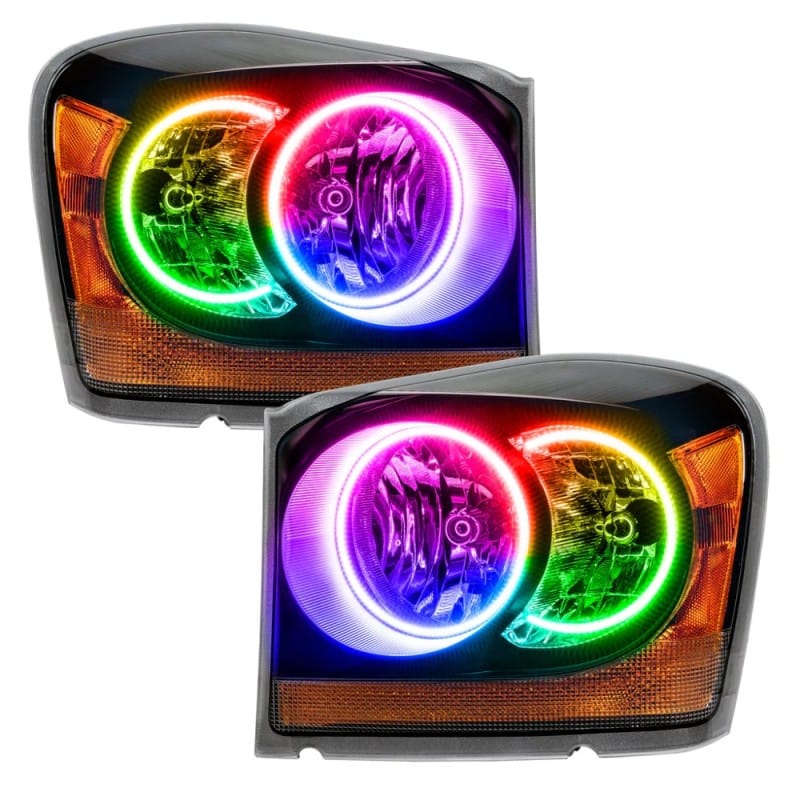 ORACLE Lighting — Oracle 04-06 Dodge Durango SMD HL - Black - ColorSHIFT w/ BC1 Controller