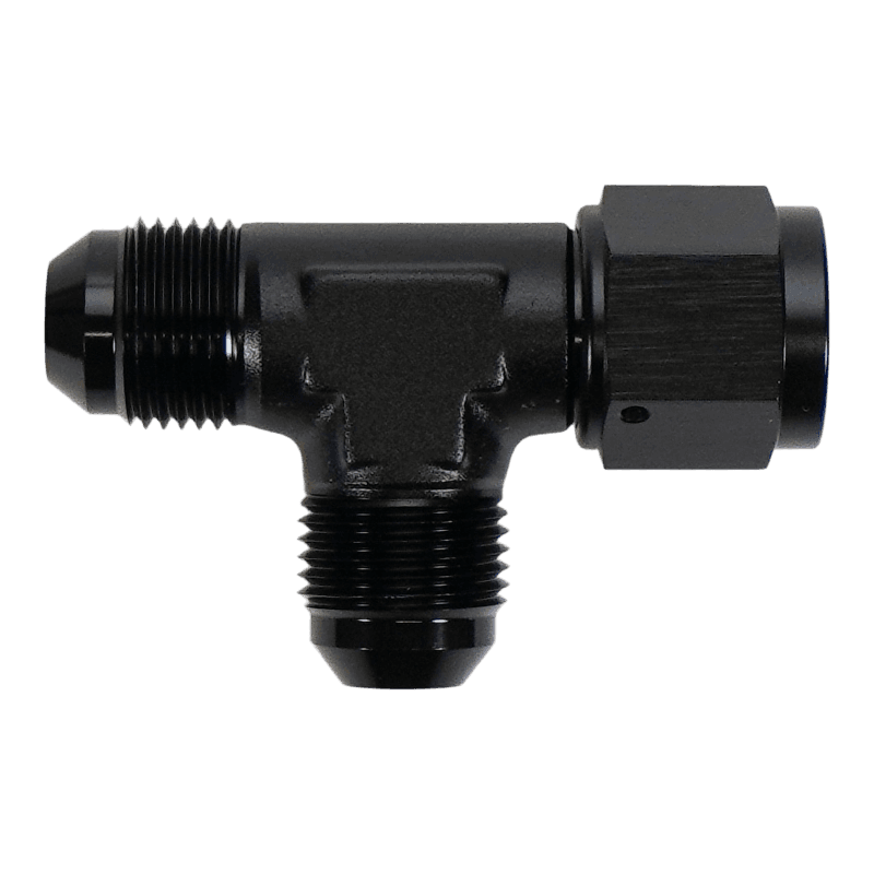 DeatschWerks — DeatschWerks 8AN Male Flare to Female Flare Swivel Tee on Straight
Lines & Fittings