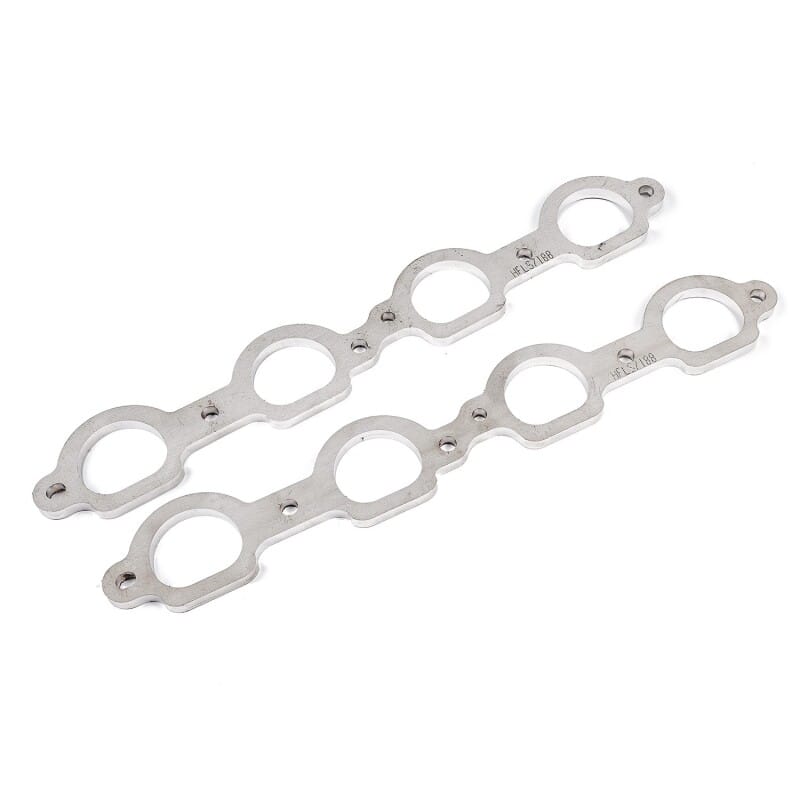 Stainless Works — Stainless Works Chevrolet LS7 D-Port Shaped Header 304SS Exhaust Flanges 1-7/8in Primaries
Header Flange
HFLS7188