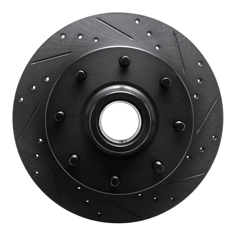 R1 Concepts — R1 68-75 Ford F-250 2WD (Excl Super Duty) Front Right Drilled & Slotted Black Brake Rotor
R1 Brake Rotor Drill