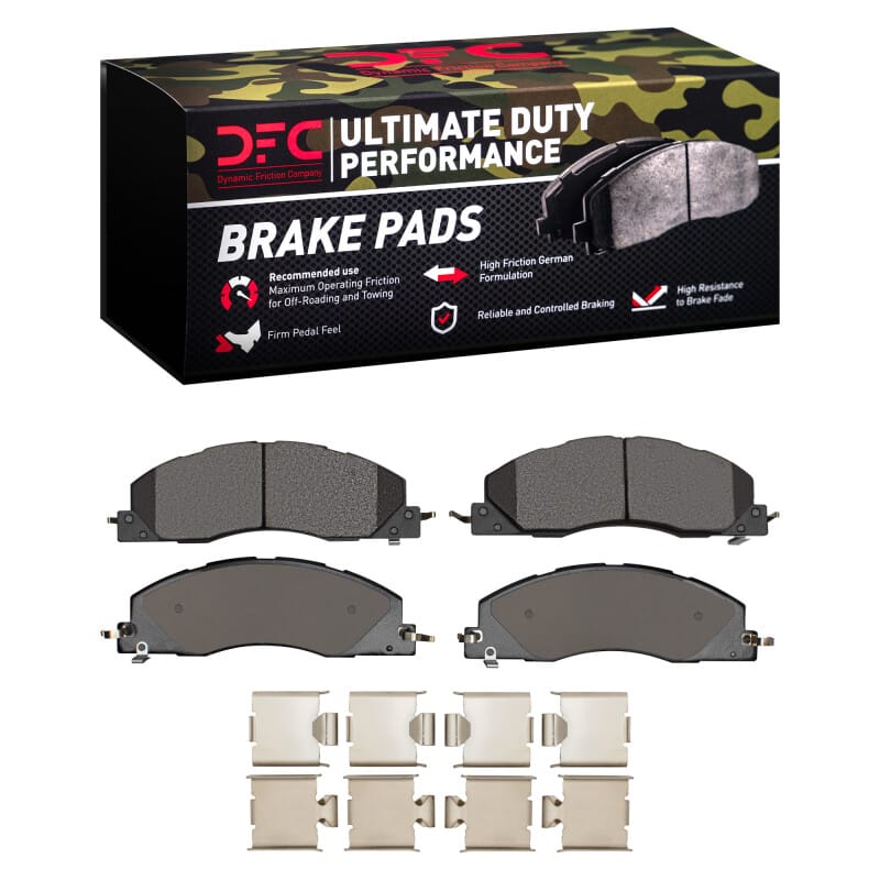 DFC — DFC 09-18 Dodge Ram 2500 Front Ultimate Duty Performance Brake Pads and Hardware Kit
DFC Brake Pad Set