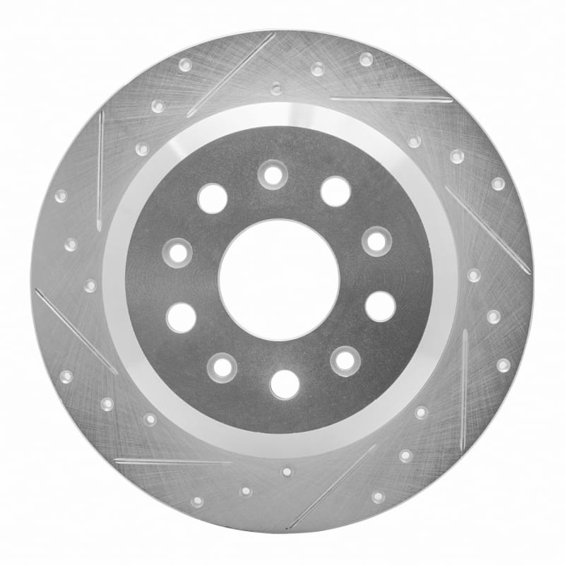 R1 Concepts — R1 18-25 Jeep Wrangler Rear Left Drilled & Slotted Silver Brake Rotor
R1 Brake Rotor Drill