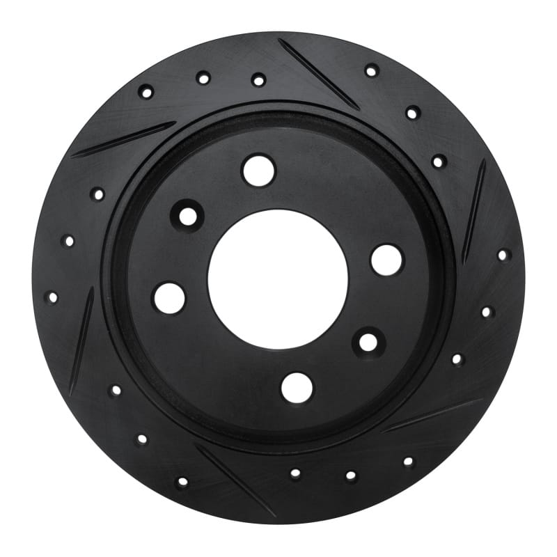 R1 Concepts — R1 86-98 Saab 9000 Rear Right Drilled & Slotted Black Brake Rotor
R1 Brake Rotor Drill