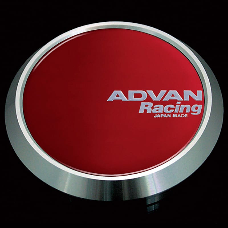 Advan — Advan 63mm Flat Center Cap - Candy Red