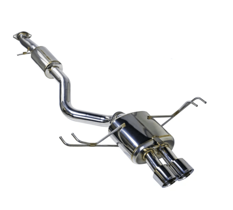 Remark — REMARK 24+ Toyota GR Corolla Dual Center Exit w/ Resonator Stainless Steel Catback Exhaust