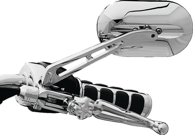 Kuryakyn — Kuryakyn Magnum Plus Mirror Large Convex Glass Chrome
