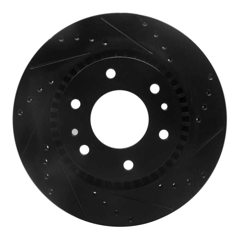 R1 Concepts — R1 06-09 Buick Rainier Front Right Drilled & Slotted Black Brake Rotor
R1 Brake Rotor Drill