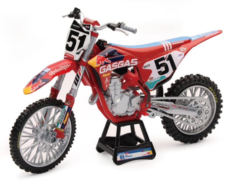 New Ray Toys — New Ray Toys TLD Redbull GASGAS MC 450F (Justin Barcia)/ Scale - 1:12