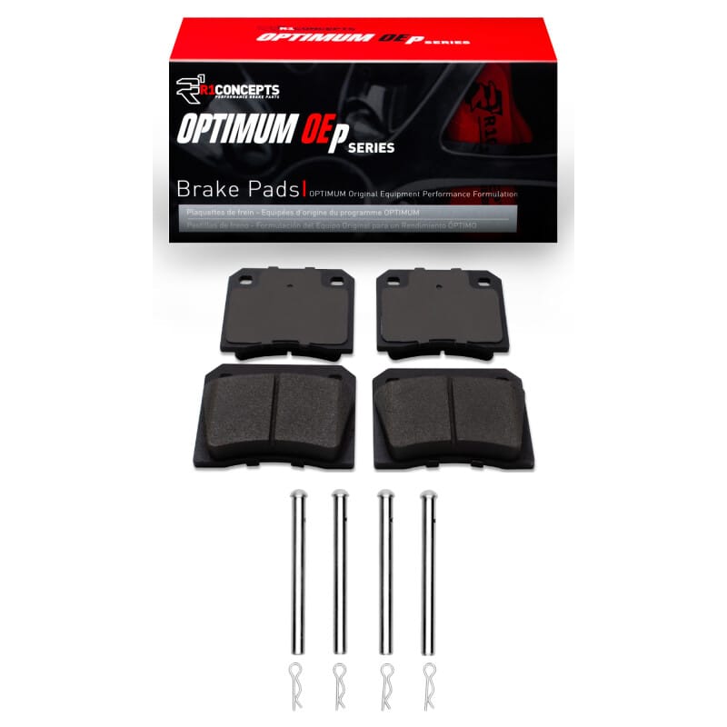 R1 Concepts — R1 68-83 DeLorean DMC 12 Rear Optimum OE Pads & Hardware Kit
R1 Optimum Oe Pads a