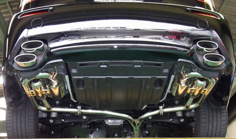 HKS — HKS 08-10 Lexus IS F SSM Exhaust Includes SUS304 Y-pipe and Rear Sections