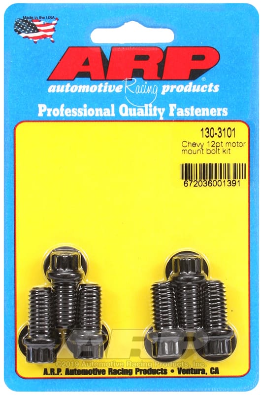 ARP — ARP Chevy 12pt Motor Mount Bolt Kit