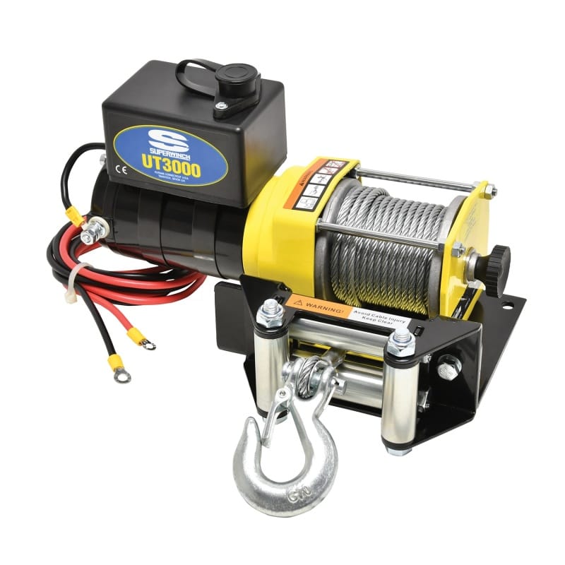 Superwinch — Superwinch 3000 LBS 12V DC 3/16in x 40ft Steel Rope UT3000 Winch
Winch