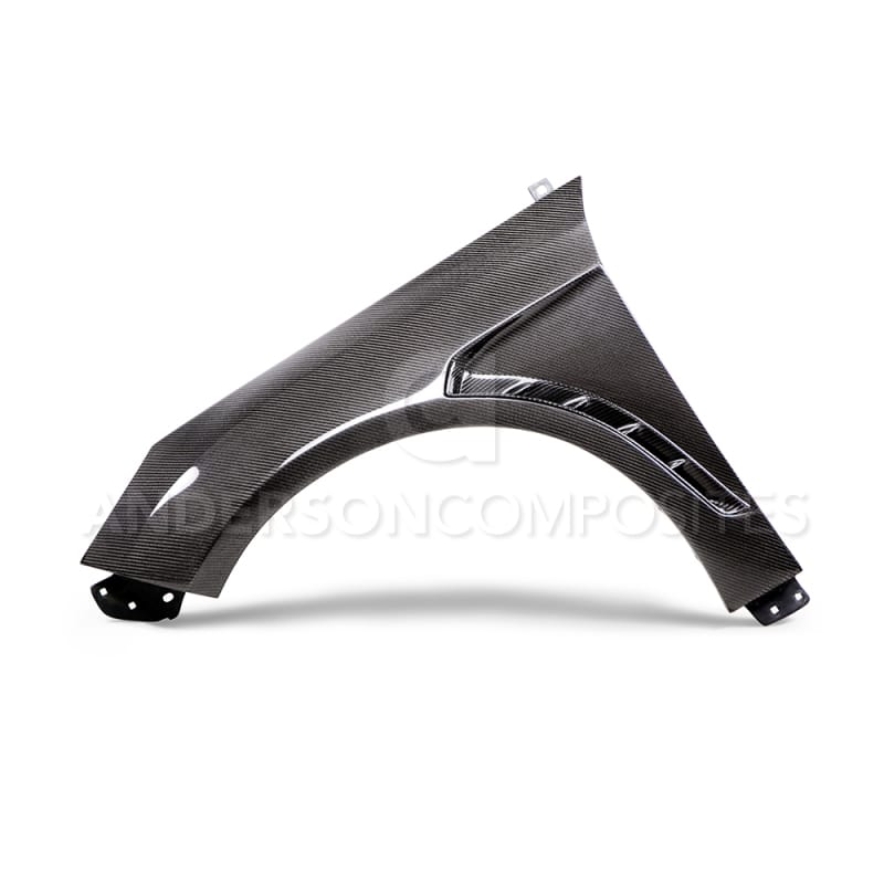 Anderson Composites — Anderson Composites 2016+ Focus Type-GR Vented Carbon Fiber Fenders .04in Wider (Pair)