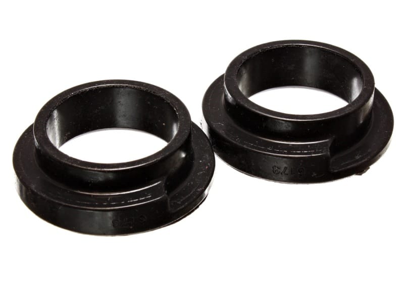Energy Suspension — Energy Suspension Universal 2 1/8in ID 2 1/2in OD 5/8in H Black Coil Spring Isolators (2 per set)
CoilSprngInsulator