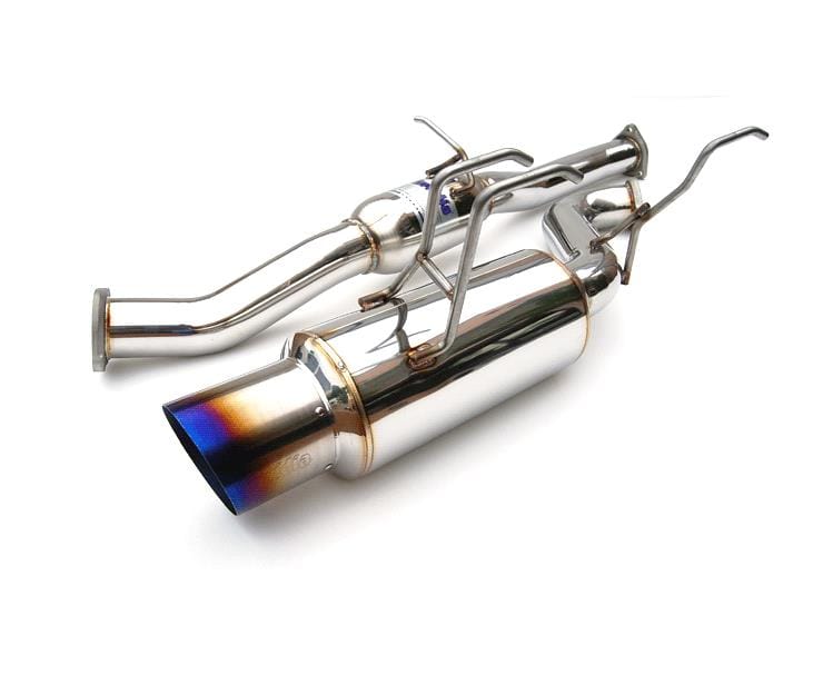 Invidia — Invidia 10-12 Subaru Legacy GT Dual N1 Single Layer Titanium Tipped Cat-back Exhaust