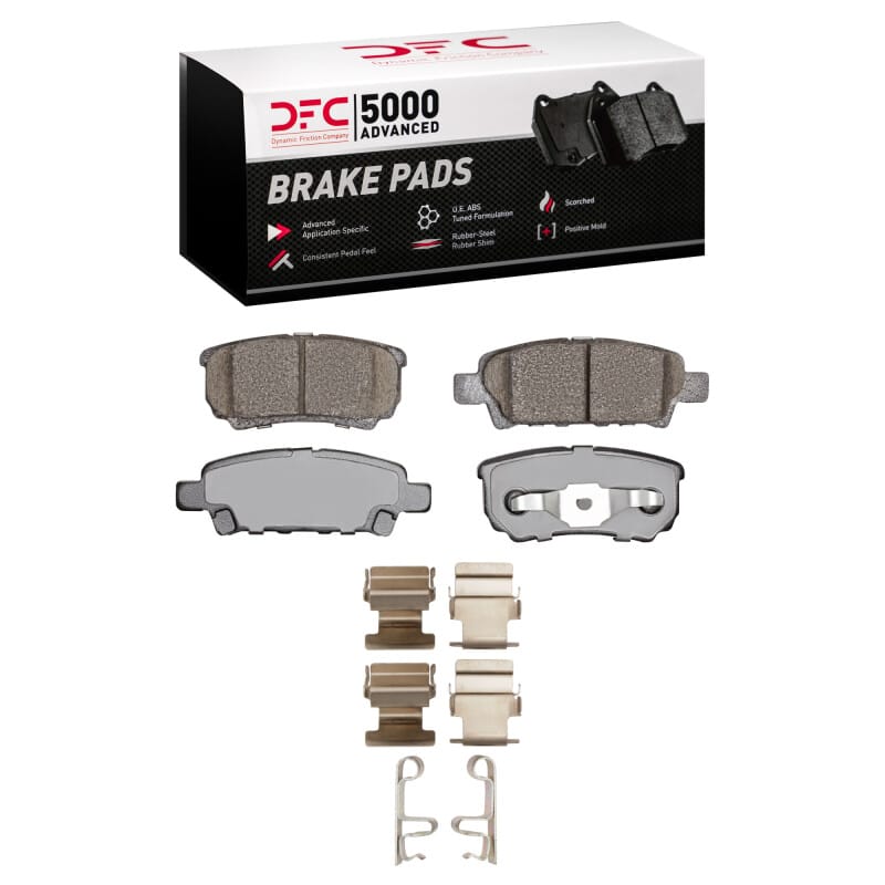 DFC — DFC 04-17 Chrysler 200 Rear 5000 Advanced Ceramic Brake Pads and Hardware Kit
DFC Brake Pad Set