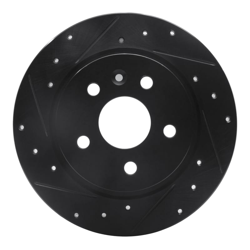 R1 Concepts — R1 11-22 Buick Encore Rear Left Drilled & Slotted Black Brake Rotor
R1 Brake Rotor Drill