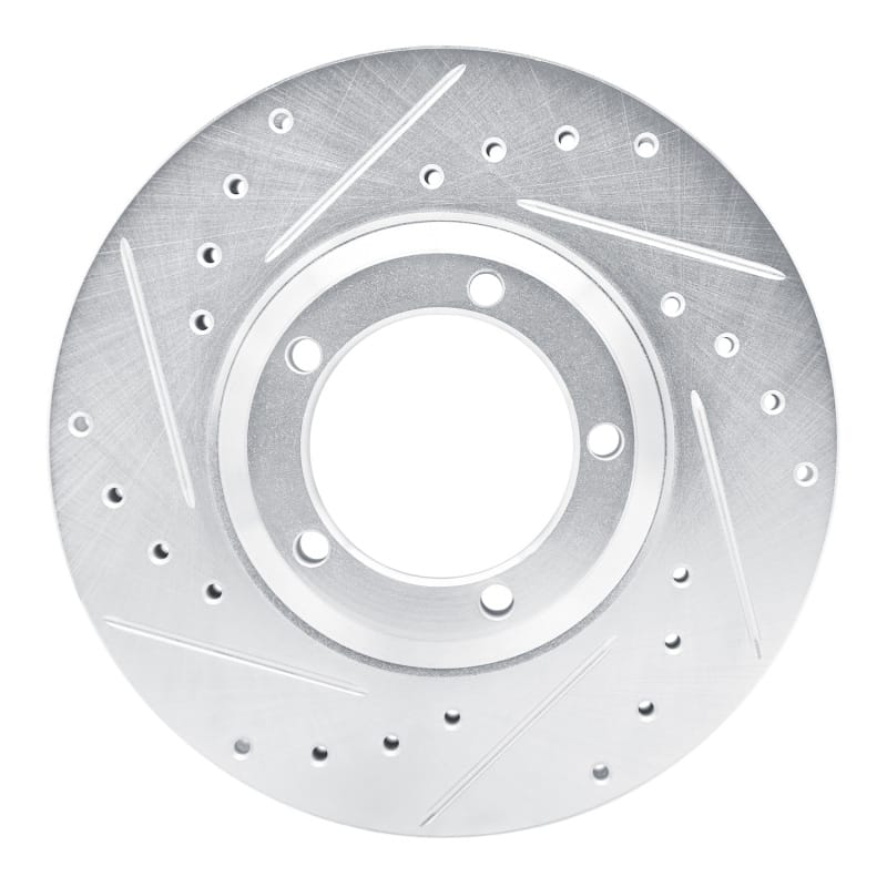 R1 Concepts — R1 03-05 Dodge H100 (Mexico) Front Left Drilled & Slotted Silver Brake Rotor
R1 Brake Rotor Drill