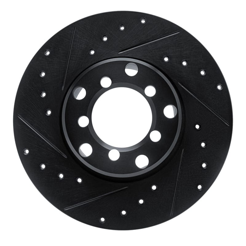 R1 Concepts — R1 65-73 Mercedes-Benz 230S Front Left Drilled & Slotted Black Brake Rotor
R1 Brake Rotor Drill