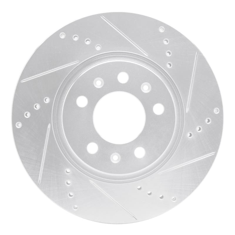 R1 Concepts — R1 06-10 Pontiac SOLSTICE Front Right Drilled & Slotted Silver Brake Rotor
R1 Brake Rotor Drill