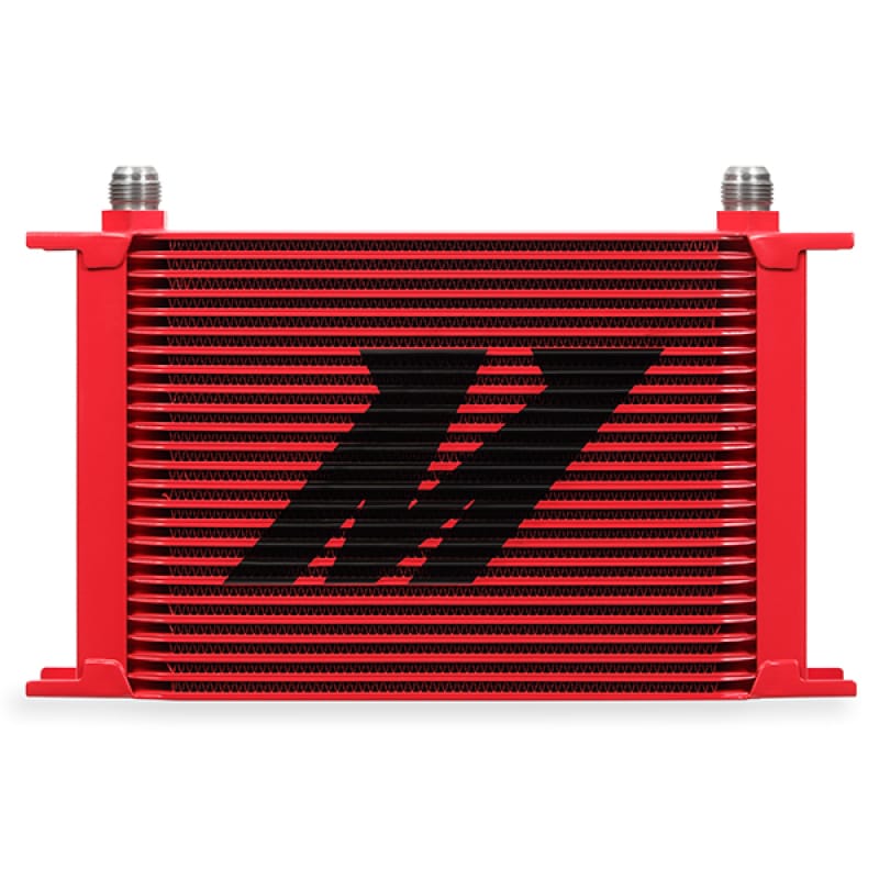 Mishimoto — Mishimoto Universal 25 Row Oil Cooler - Red