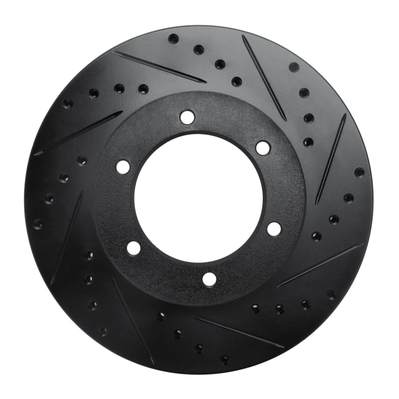 R1 Concepts — R1 91-98 Toyota 4Runner Front Right Drilled & Slotted Black Brake Rotor
R1 Brake Rotor Drill