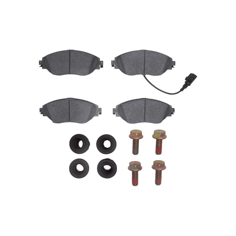 DFC — DFC 12-24 Audi A3 Quattro Front 5000 Advanced Ceramic Brake Pads and Hardware Kit