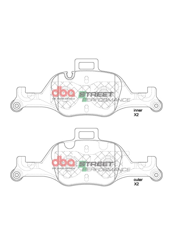 DBA — DBA 20-22 BMW 330i (G20/G22/G23/G30) SP Performance Front Brake Pads
Brake Rotor