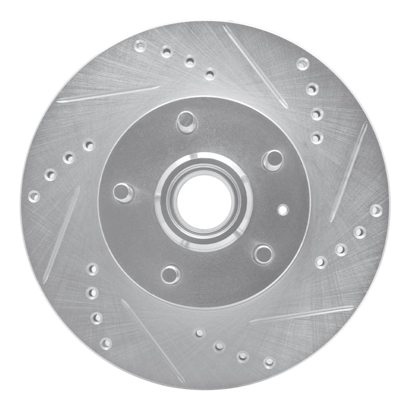 R1 Concepts — R1 82-87 Volvo 740 Front Right Drilled & Slotted Silver Brake Rotor
R1 Brake Rotor Drill