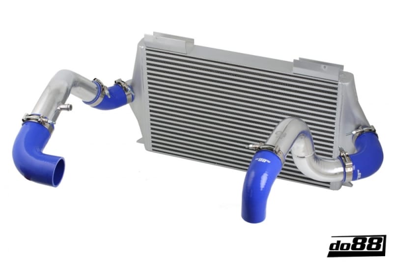 do88 — do88 92-98 Volvo 740/940 Turbo (76mm Throttle) BigPack Intercooler Kit w/Blue Hoses