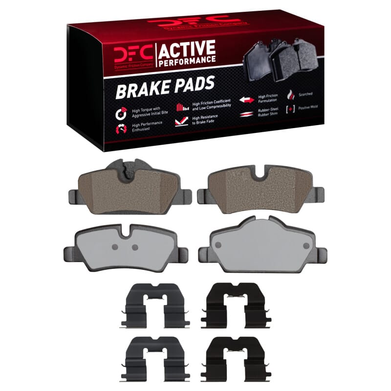 DFC — DFC 14-24 Mini Cooper (Excl Clubman) Rear Active Performance Pads and Hardware Kit
DFC Brake Pad Set