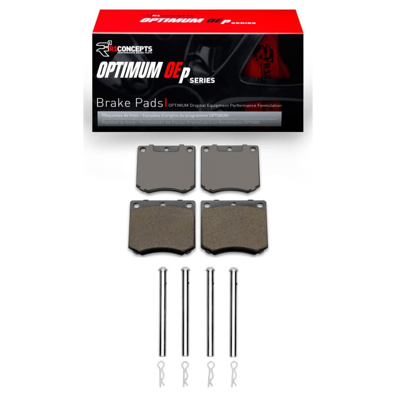 R1 Concepts — R1 72-72 Triumph TR6 Front Optimum OE Pads & Hardware Kit
R1 Optimum Oe Pads a