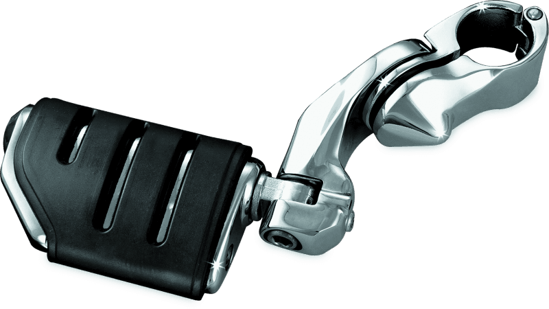 Kuryakyn — Adjustable Tour-Tech Short Arm Cruise Mounts With Trident Dually Pegs Chrome