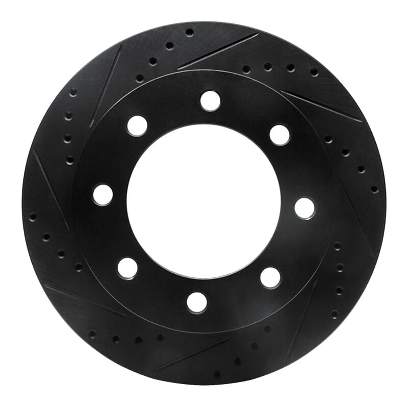 R1 Concepts — R1 99-99 Ford F-250 4WD (Super Duty) Front Left Drilled & Slotted Black Brake Rotor
R1 Brake Rotor Drill