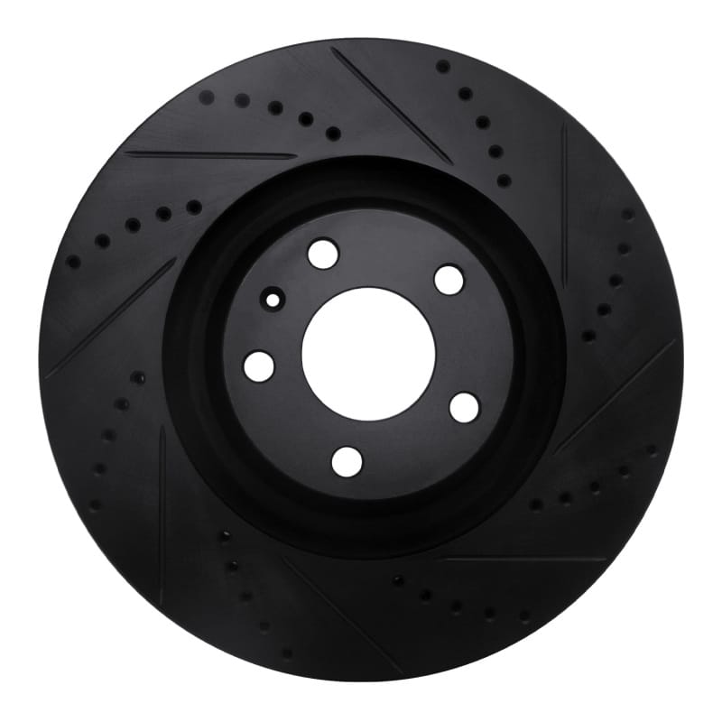 R1 Concepts — R1 05-11 Audi A6 Quattro Front Right Drilled & Slotted Black Brake Rotor
R1 Brake Rotor Drill