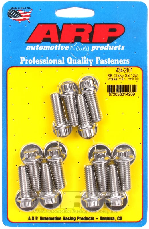 ARP — ARP SB Chevy SS 12pt Intake Manifold Bolt Kit